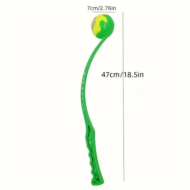 זורק כדורים לכלבים 47 ס"מ לכדור טניס