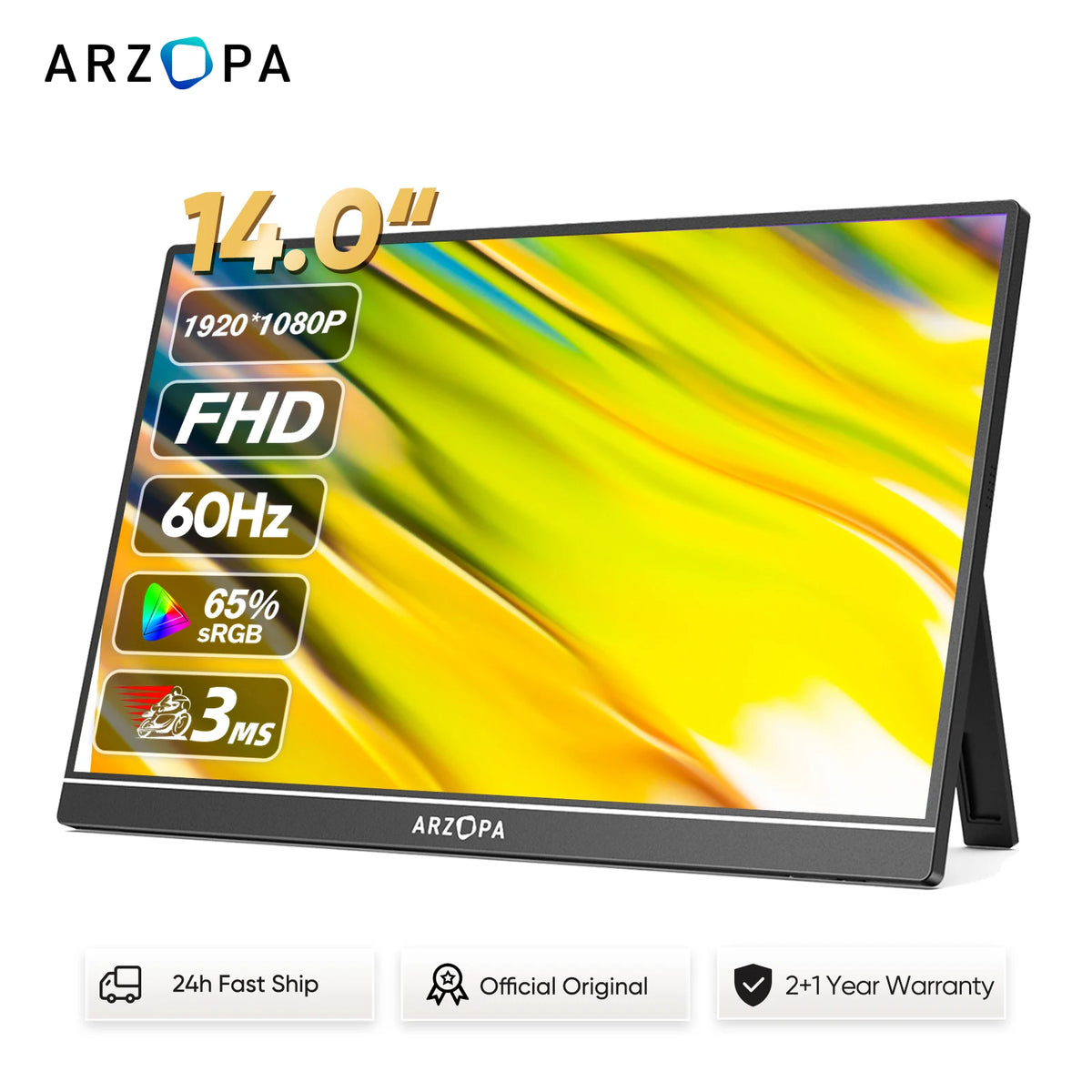 מסך נייד Full HD IPS